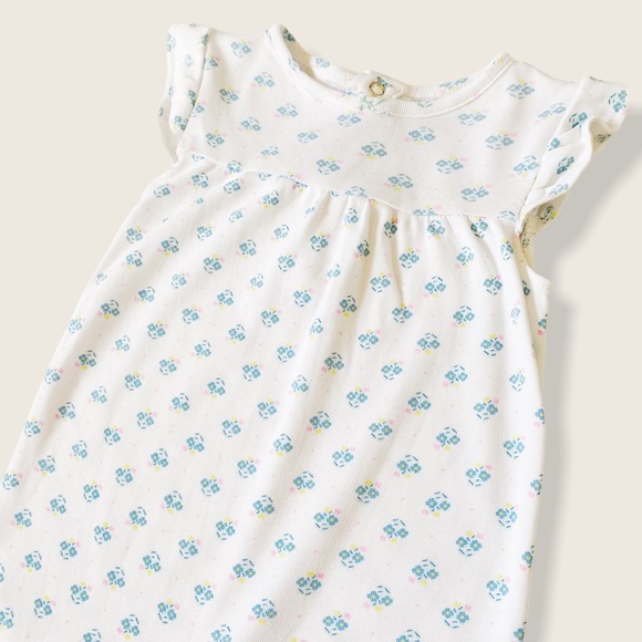 Carter’s 12M Short Sleeve Floral Print Romper - Picture 3 of 7